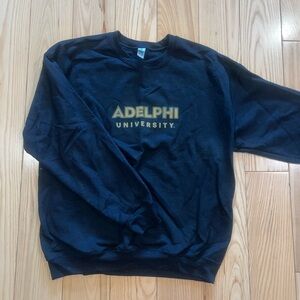 Adelphi University Navy Sweatshirt
